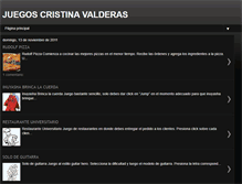 Tablet Screenshot of jocs-cristina.blogspot.com