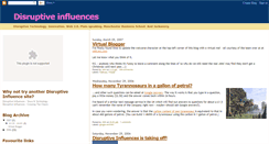 Desktop Screenshot of disruptiveinfluences.blogspot.com