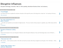 Tablet Screenshot of disruptiveinfluences.blogspot.com