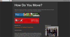 Desktop Screenshot of howdoyoumove.blogspot.com