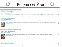 Tablet Screenshot of filosofemperu.blogspot.com