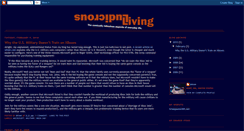 Desktop Screenshot of ludicrousliving.blogspot.com