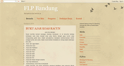 Desktop Screenshot of flpbandung.blogspot.com