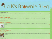 Tablet Screenshot of bigksbrownieblog.blogspot.com
