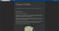 Desktop Screenshot of caseycarlin.blogspot.com