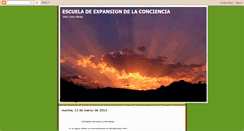 Desktop Screenshot of escueladeexpanciondelaconciencia.blogspot.com