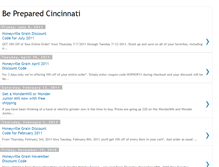 Tablet Screenshot of bepreparedcincinnati.blogspot.com