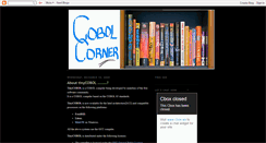 Desktop Screenshot of cobolcorner.blogspot.com