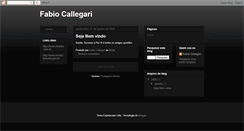 Desktop Screenshot of fabiocallegari.blogspot.com