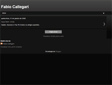 Tablet Screenshot of fabiocallegari.blogspot.com