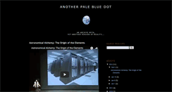 Desktop Screenshot of anotherpalebluedot.blogspot.com