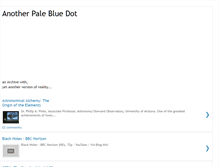 Tablet Screenshot of anotherpalebluedot.blogspot.com