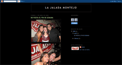 Desktop Screenshot of lajaladamontejo.blogspot.com