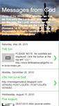Mobile Screenshot of messagesgod.blogspot.com