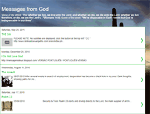 Tablet Screenshot of messagesgod.blogspot.com