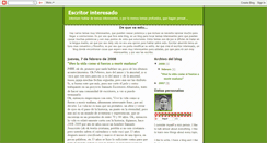 Desktop Screenshot of escritorinteresado.blogspot.com