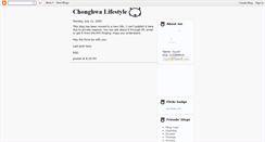 Desktop Screenshot of chonghwa.blogspot.com