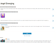 Tablet Screenshot of angelemerging.blogspot.com