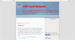 Desktop Screenshot of gcbalance.blogspot.com