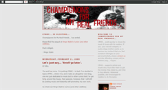 Desktop Screenshot of champignonsformyrealfriends.blogspot.com