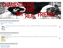 Tablet Screenshot of champignonsformyrealfriends.blogspot.com