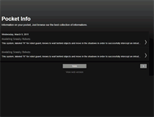 Tablet Screenshot of pockfo.blogspot.com