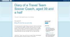 Desktop Screenshot of diaryofatravelteamcoach.blogspot.com