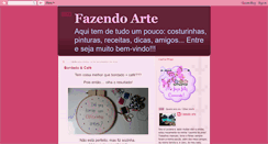 Desktop Screenshot of lulufazendoarte.blogspot.com