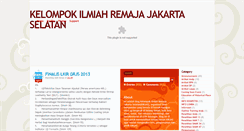 Desktop Screenshot of kir-jaksel.blogspot.com