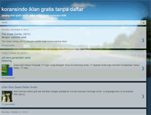 Tablet Screenshot of koransindo.blogspot.com