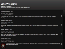 Tablet Screenshot of cinowrestling.blogspot.com