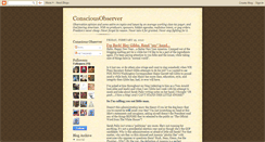 Desktop Screenshot of consciousobserverjeff.blogspot.com