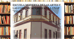 Desktop Screenshot of escuelamodernadelasartesdelaunap.blogspot.com