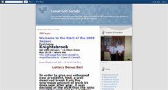 Desktop Screenshot of cometgolf.blogspot.com