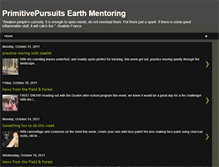 Tablet Screenshot of earthmentoring.blogspot.com