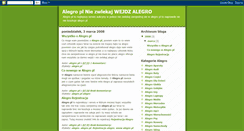 Desktop Screenshot of alegro-pl.blogspot.com