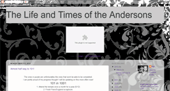 Desktop Screenshot of kyranderson.blogspot.com