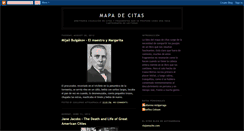 Desktop Screenshot of mapadecitas.blogspot.com