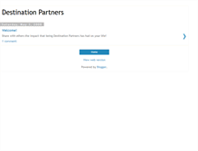 Tablet Screenshot of destinationpartners.blogspot.com