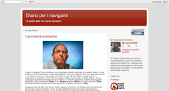 Desktop Screenshot of diarioperinaviganti.blogspot.com