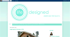 Desktop Screenshot of alifedesigned.blogspot.com