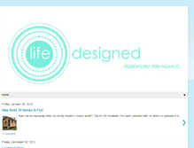 Tablet Screenshot of alifedesigned.blogspot.com