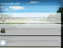 Tablet Screenshot of escolamelhorprojecto.blogspot.com