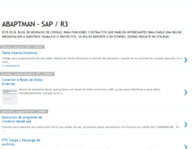 Tablet Screenshot of abaptman.blogspot.com