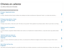 Tablet Screenshot of chismesencaliente.blogspot.com