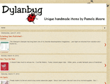 Tablet Screenshot of dylanbugdesigns.blogspot.com