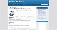 Desktop Screenshot of nikeheartratemonitorreview.blogspot.com