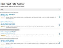 Tablet Screenshot of nikeheartratemonitorreview.blogspot.com