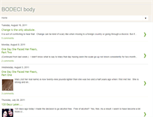 Tablet Screenshot of bodecibody.blogspot.com