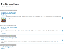 Tablet Screenshot of gardenposse.blogspot.com